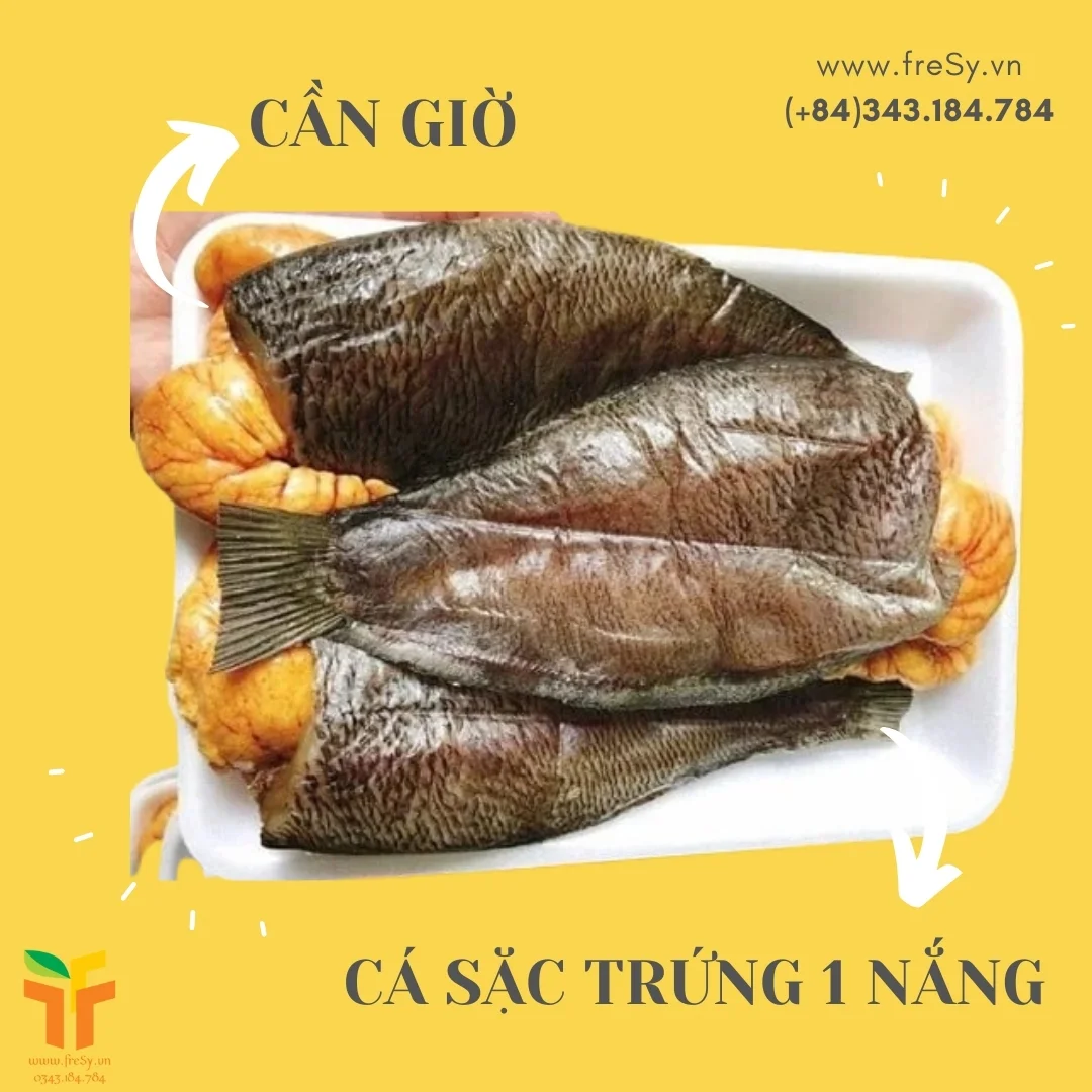 freSy with passion - Cá sặc trứng 1 nắng - Đặc sản Cần Giờ