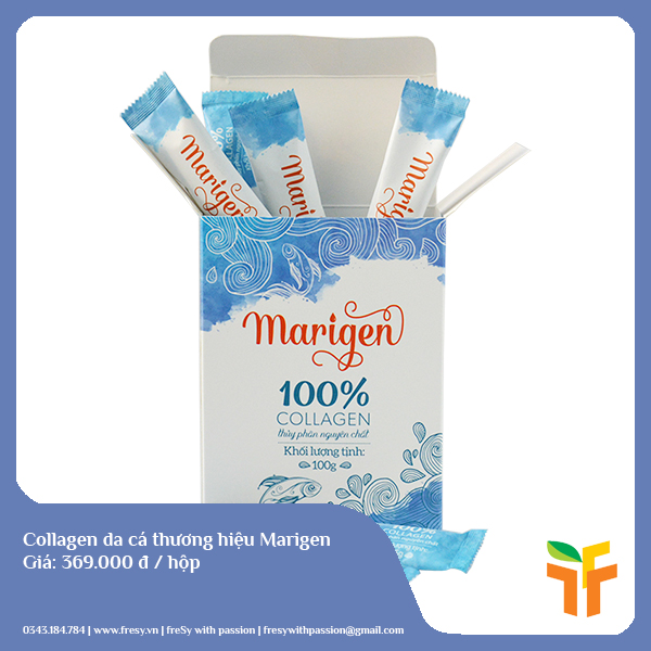 Collagen Marigen Vietnam – Hộp tiện lợi 20 gói