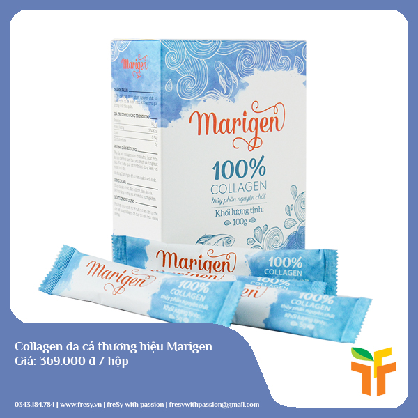 Collagen Marigen Vietnam – Hộp tiện lợi 20 gói