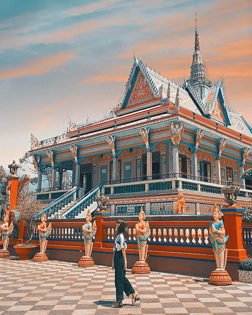 freSy with passion - Điểm danh 5 ngôi chùa Khmer nổi tiếng ở miền Tây