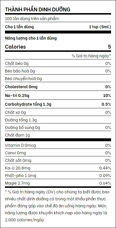 freSy with passion - Nước tương mật hoa dừa organic Sokfarm - Dòng nguyên bản