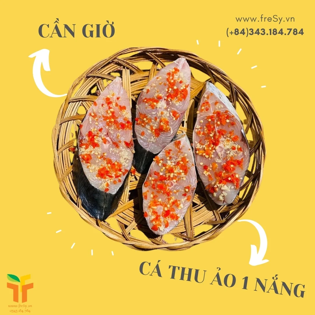 Cá Thu Ảo Muối Ớt 1 Nắng