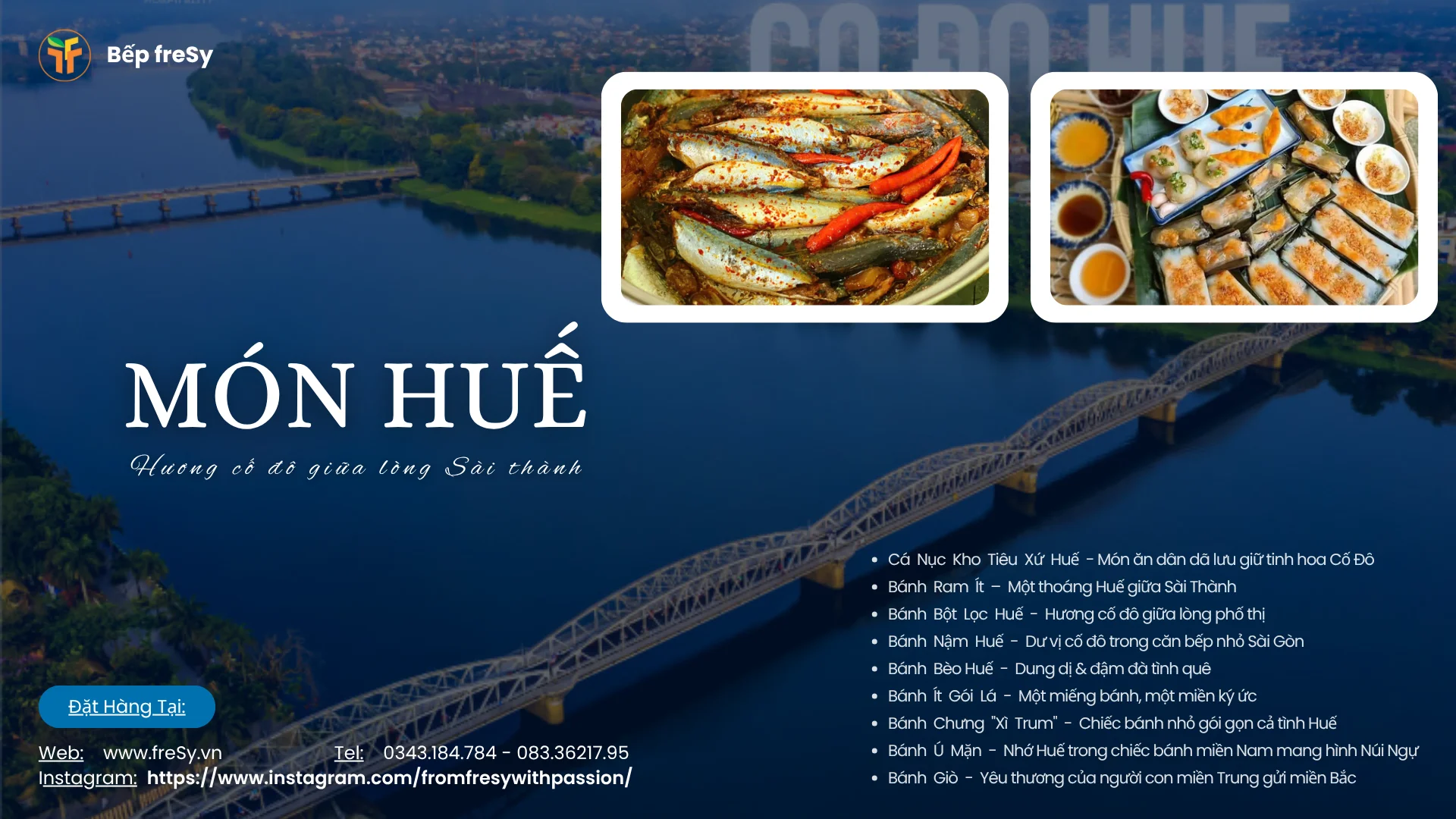 freSy with passion - Bánh Huế - Đặc sản xứ Huế
